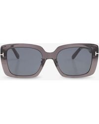 Tom Ford - T Logo Square Sunglasses - Lyst