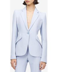 McQueen - Single-Breasted Tailored Jacket - Lyst