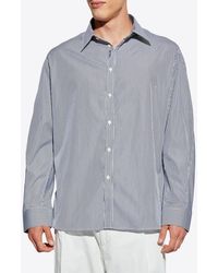 Givenchy - Striped Buttoned Shirt - Lyst