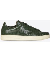 Tom Ford - Warwick Leather Low-Top Sneaker - Lyst