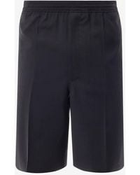 Givenchy - Essential Wool Bermuda Shorts - Lyst