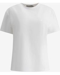 Acne Studios - Face Patch Logo T-Shirt - Lyst