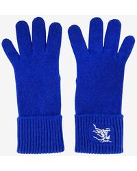 Burberry - Edk Cashmere Knit Gloves - Lyst