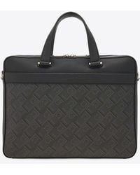 Ferragamo - Monogram Jacquard Briefcase - Lyst