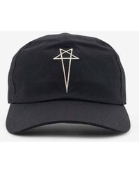 Rick Owens - Logo-Embroidered Baseball Cap - Lyst
