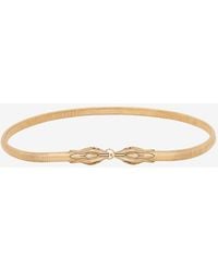 Chloé - Snake Brass Belt - Lyst