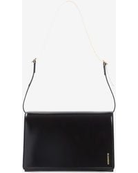 Jil Sander - Small File Leather Shoulder Bag - Lyst