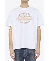 Casablancabrand - Unity Is Power Print T-Shirt - Lyst