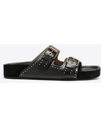 Isabel Marant - Lennyo Sandals With Buckles - Lyst