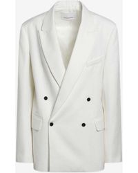 Frankie Shop - Double-Breasted Wool-Blend Blazer - Lyst