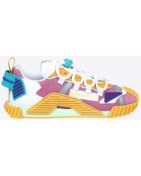 Dolce & Gabbana - Ns1 Low-Top Sneakers With Raised-Logo - Lyst
