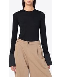 DARKPARK - Nora Top With Shirt Cuffs - Lyst
