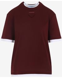 Prada - Tshirt - Lyst