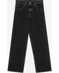 MM6 by Maison Martin Margiela - Washed Straight-Leg Jeans - Lyst
