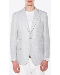 Eleventy - Single-Breasted Buttoned Blazer - Lyst