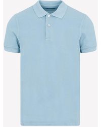 Tom Ford - Tennis Piquet Polo T-shirt - Lyst