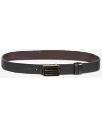 Etro - Reversible Grained Leather Belt - Lyst