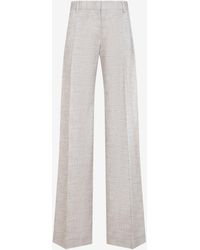 Ermanno Scervino - Wide-Leg Pleated Pants - Lyst