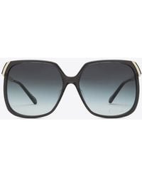 Chloé - Aly Square-Framed Sunglasses - Lyst