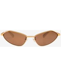 Jacquemus - Engraved Logo Cat-Eye Sunglasses - Lyst