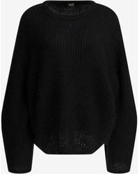 TOTEME - Puffed Knitted Sweater - Lyst