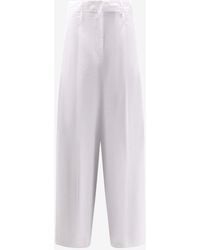 Alysi - Straight-Leg Tailored Pants - Lyst