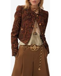 Chloé - Tapestry Jacquard Tailored Jacket - Lyst