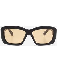 Jacquemus - Logo Print Square Sunglasses - Lyst