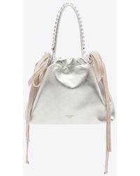 Jimmy Choo - Mini Drawstring Top Handle Bag - Lyst