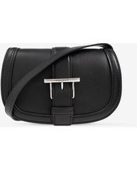 McQueen - Mini T-Bar Satchel Leather Crossbody Bag - Lyst