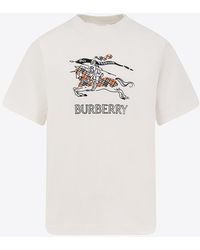Burberry - T-Shirts - Lyst