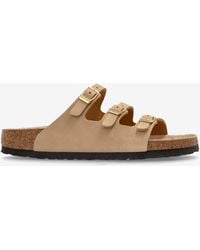 Birkenstock - Florida Fresh Triple-Strap Slides - Lyst
