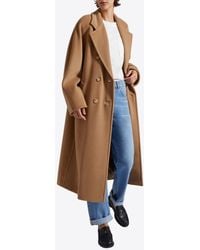 Max Mara - Madame Wool And Cashmere Double-Breasted Coat - Lyst