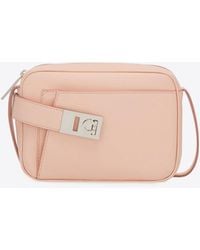 Ferragamo - Small Leather Camera Bag - Lyst
