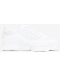 Prada - Mesh Sneakers Textile - Lyst
