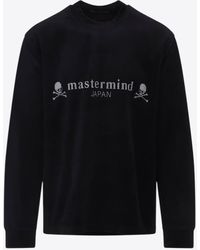 Mastermind Japan - Velour Long-Sleeved Skull T-Shirt - Lyst