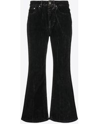 Stella McCartney - Flared Cropped Jeans - Lyst