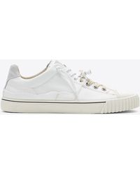 Maison Margiela - New Evolution Leather Low-Top Sneakers - Lyst