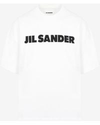 Jil Sander - Logo Short-Sleeved T-Shirt - Lyst