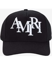 Amiri - Staggered Logo Baseball Cap - Lyst