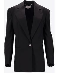Stella McCartney - Single-Breasted Wool Blazer - Lyst