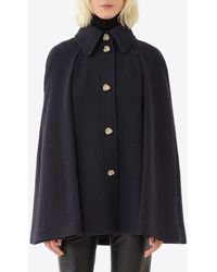 Chloé - Short Cape Coat - Lyst