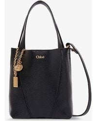 Chloé - Small Spin Leather Shoulder Bag - Lyst