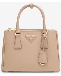Prada - Small Galleria Saffiano Leather Handbag - Lyst