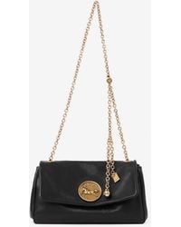 Chloé - Heritage Grained Leather Shoulder Bag - Lyst