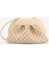 THEMOIRÈ - Tia Faux Leather Clutch Bag - Lyst