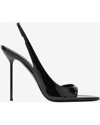 Paris Texas - Lidia 105 Patent Leather Slingback Sandals - Lyst