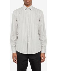 Ferragamo - Gancini Button-Up Shirt - Lyst