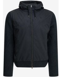 Herno - Resort Wool Hooded Jacket - Lyst