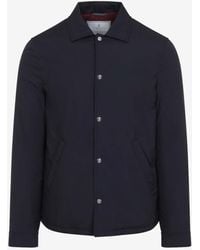 Brunello Cucinelli - Water-Resistant Technical Jacket - Lyst